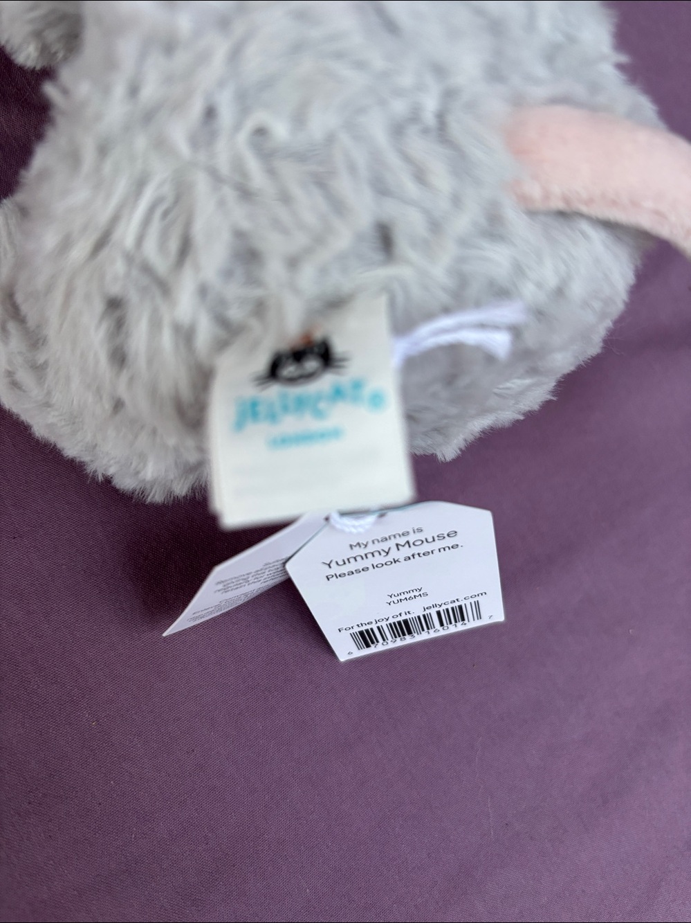 Jellycat YUMMY MOUSE in-hand authentic US seller collect HTF collectible NEW - Picture 9 of 11